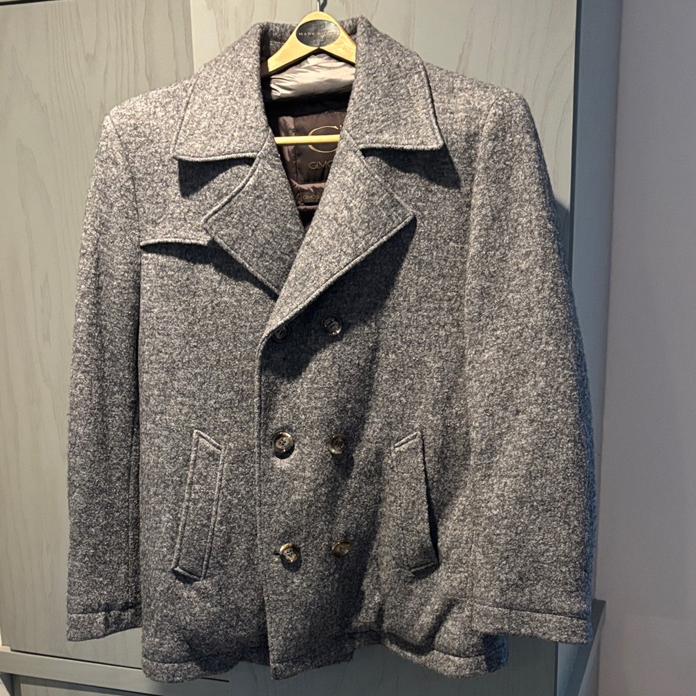 Classic Gray Pea Coat